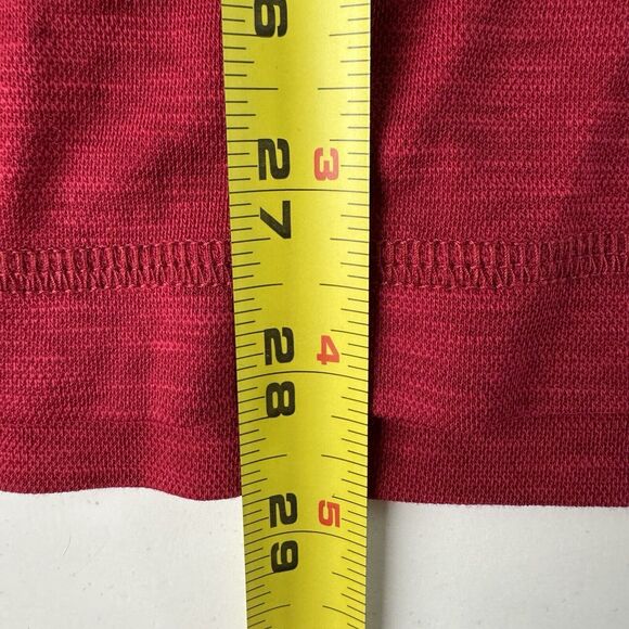 Crosby & Howard Men’s Henley Shirt Long Sleeve Red XL - Picture 6 of 9